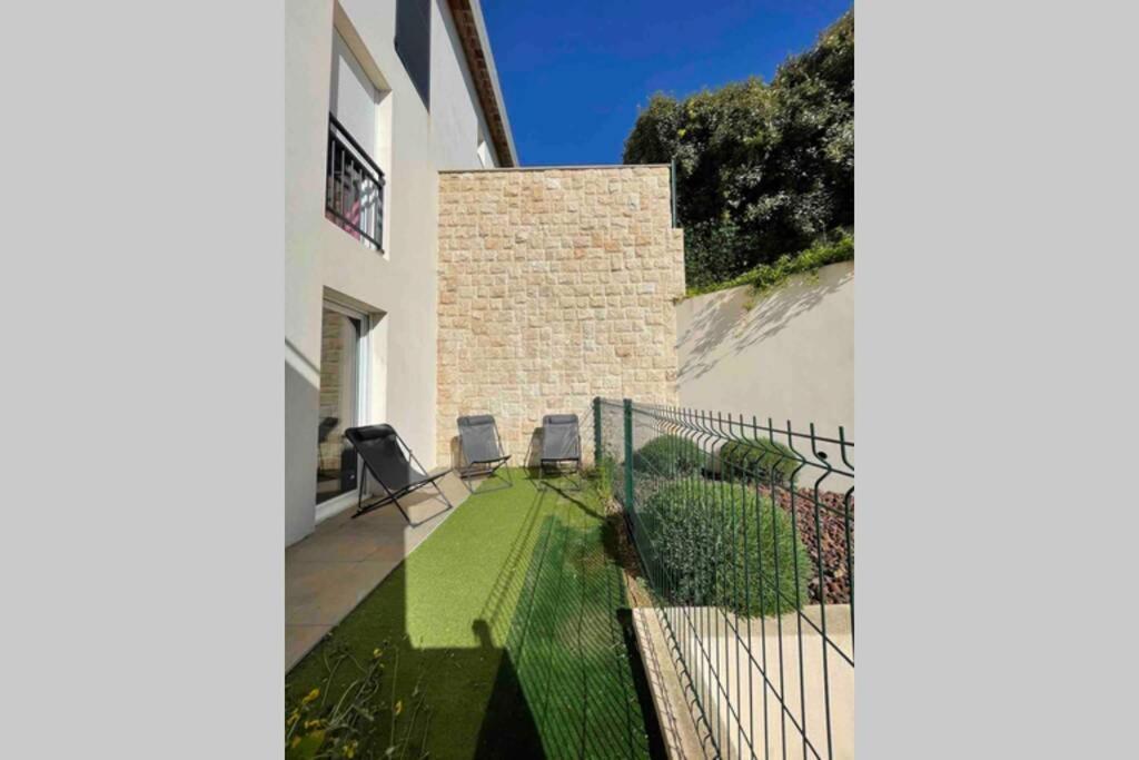 Appartement Piscine Terasse Gym Sauna Balneo Sainte-Maxime Esterno foto